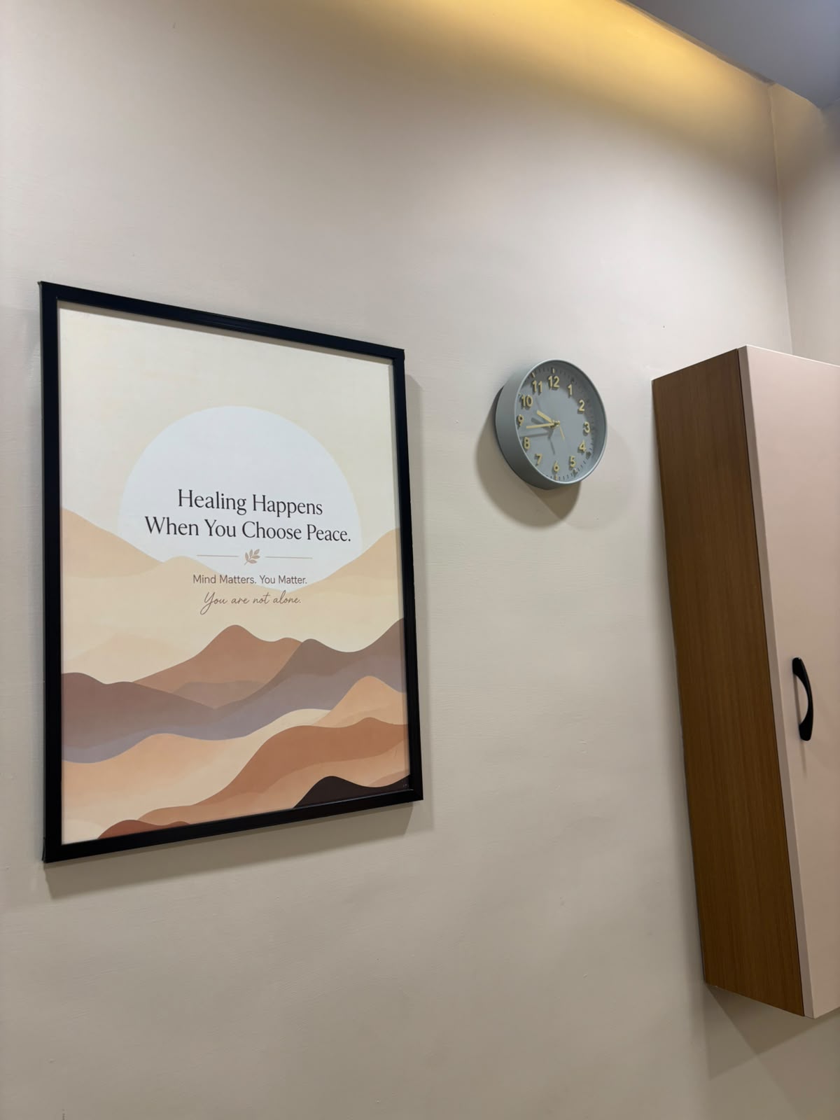 Healing Mindset Wall Frame